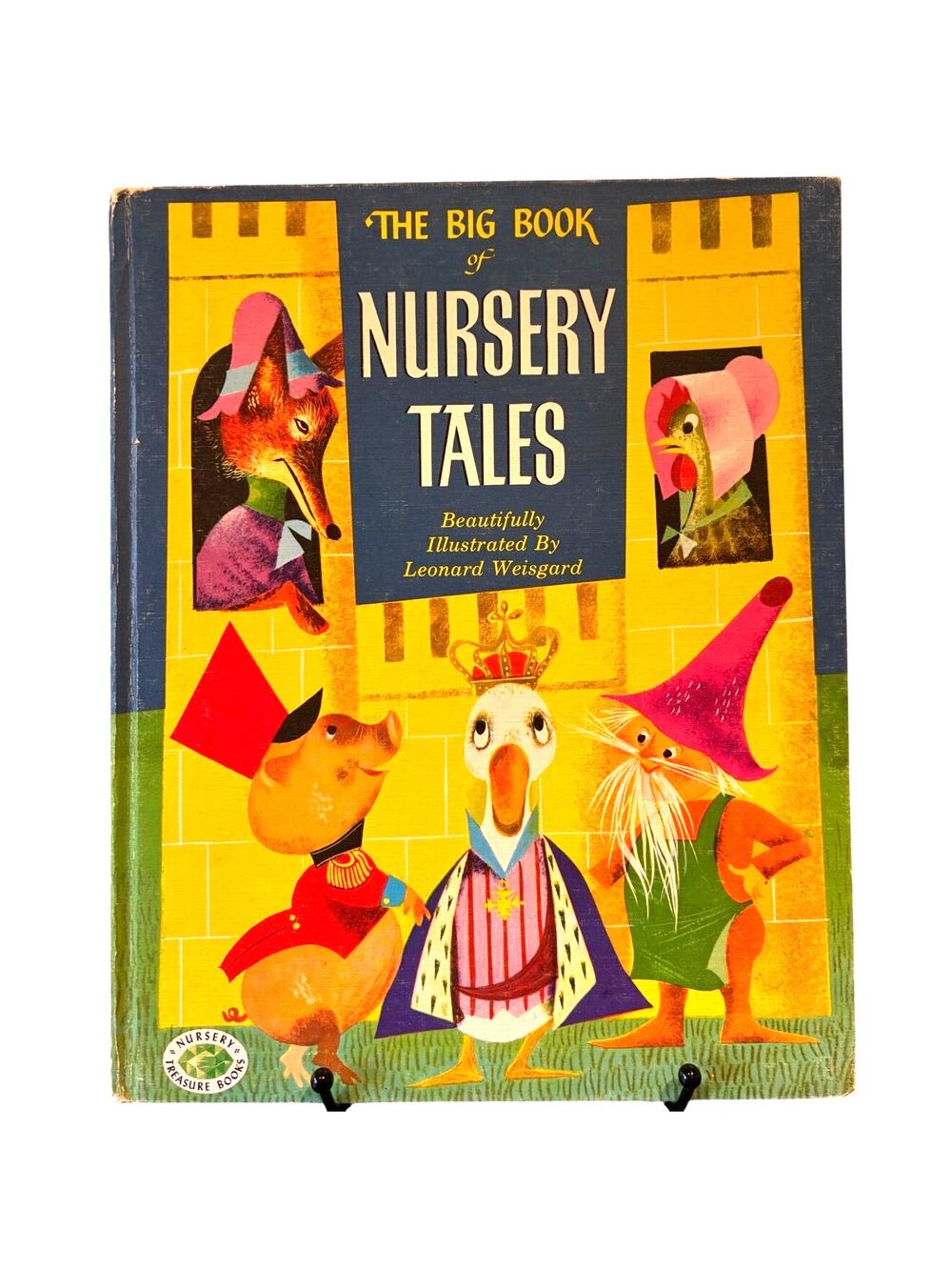 VTG 1st Ed. 1954 Big Book of Nursery Tales, Illustrated by L. Weisgard, HC
